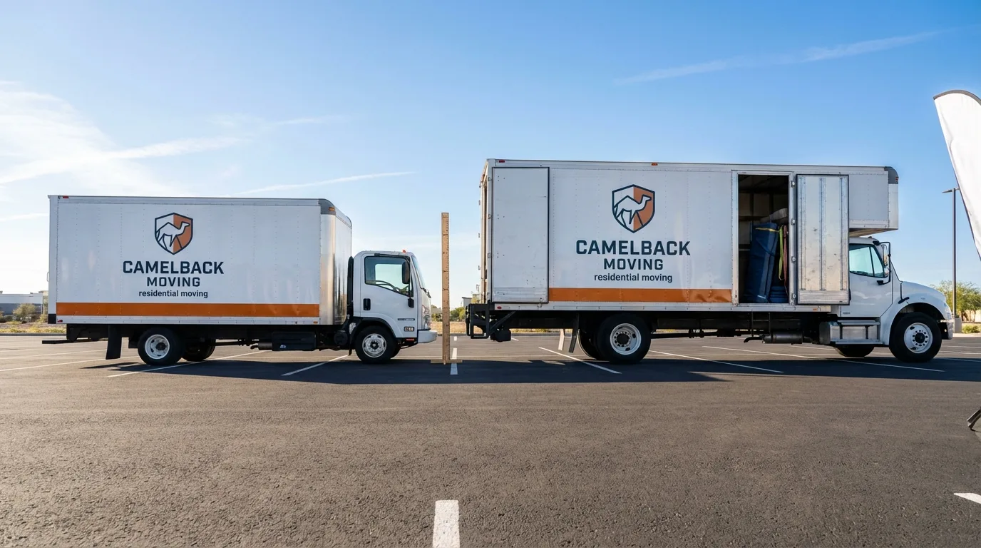 Moving truck size capacity guide in Walton